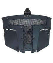 Kombat UK Trojan Full Face Airsoft Mask in Tactical Black