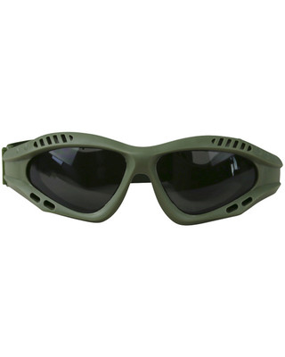 Kombat UK Spec-Ops Airsoft Goggles in Olive Green