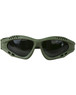 Kombat UK Spec-Ops Airsoft Goggles in Olive Green
