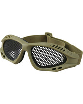 Kombat UK Spec-Ops Airsoft Mesh Goggles in Desert Tan