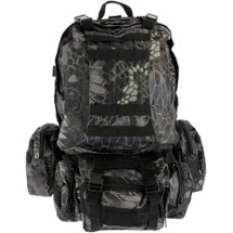 Golan™ 50l 72 Hour Tactical Molle Backpack in Black Camo