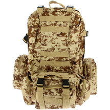 Golan™ 50l 72 Hour Tactical Molle Backpack in Digital Desert Camo