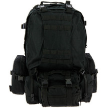Golan™ 50l 72 Hour Tactical Molle Backpack in Black