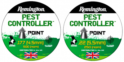 Remington Pest Control .22 5.5mm Pointed Air Rifle Pellets Tin of 250 (REM-PEST-22P-POINT)