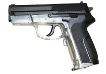 Blackviper Pro P2340 Compact Electric Blowback BB Pistol in Clear