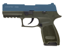 Ceonic P320 Blank Firing 9mm Pistol in Blue and OD Green (CEONIC-P320)