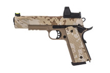 Raven M1911 MEU Railed Tan Frame in Digital Desert with BDS Sight (RGP-02-24-BDS)