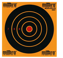 MILBRO Air Gun - Neon Splatter Targets - 17cm X 25 Pack (Type 1)