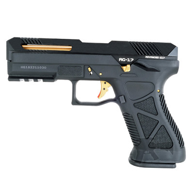HFC HG-182 AG 17 Scorpion Gas Blow Back Pistol in Black and Gold