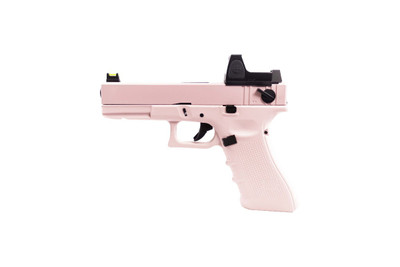 Raven EU18 Gas Blowback Pistol in Full Pink With BDS Sight (RGP-01-16-BDS)