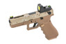 Raven EU17 Hydro Series GBB Pistol in Tan/Digital Desert With BDS Sight (RGP-01-24-BDS)