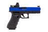 Nuprol Raven EU17 Semi Auto GBB Pistol in Blue with BDS Sight (RGP-00-03-BDS)