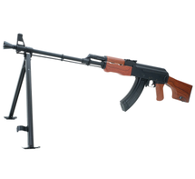 SRC RPK AK47 AEG Rifle in Black and Mock Wood Effect (GE0605TMBK)