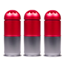 Nuprol 40mm Gas Grenade 120 Round in Red (3 pack) (NSG-120-03-R
