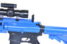Galaxy G70 Spring Rifle with mock scope in blue