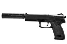 Double Eagle M23 Spring BB Gun Pistol in Black