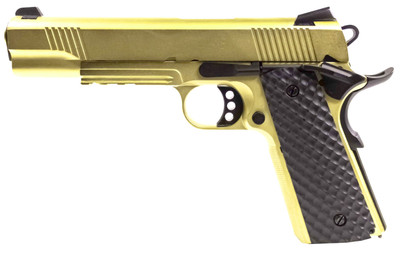 Raven M1911 MEU Gas Blowback Pistol in Gold (RGP-02-13)