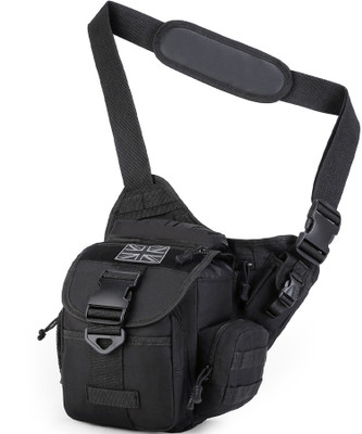 Kombat UK - Multifunction Sling Bag in Black