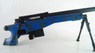 AGM P288 L96 AWP Sniper with Bipod & Folding Stock In Olive Drab with Blue & Black