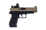 Raven R226 Gas Blowback pistol in Tan & Black with BDS Sight
