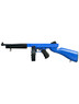 Well D98 M1A1 AEG Rifle inc Drum & Stick Mag in Blue