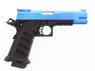 SRC HELIOS MKIII 5.1 HI-Capa Gas Airsoft Pistol with Rose Gold in Blue