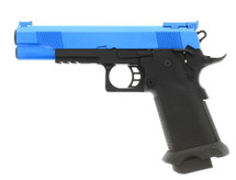 SRC ELITE 5.1 MKI HI-Capa Gas Airsoft Pistol in Blue