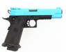 SRC HELIOS MKI 5.1 HI-Capa Gas Airsoft Pistol in Blue