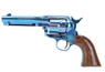 King Arms SAA .45 Peacemaker 4.5" Gas Revolver Machine Blue (KAPG10SBLV2)