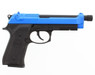 SRC SR92 X2 Gas Blowback Airsoft Pistol in Blue