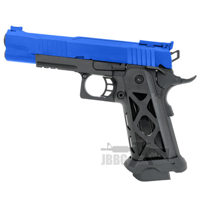 SRC HELIOS MKII 5.1 HI-Capa Gas Airsoft Pistol in Blue