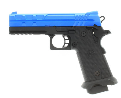 SRC Tartarus 4.3 MKI Hi-Capa Gas Airsoft Pistol in Blue (GB0761XBL)