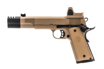 Vorsk VP-X Custom 1911 MEU GBB Pistol in Desert Tan with BDS (VGP-03-06-TDS)
