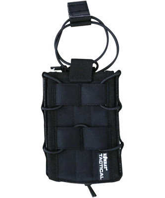 Kombat UK Delta Fast Single Mag Pouch in Tactical Black