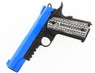 SRC SR45A1 1911A1 Co2 GBB Airsoft Pistol in Blue