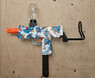Gel Ball Blaster UZI Automatic With Built in Tracer in Dino Pattern