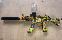Gel Ball Blaster MP5-2 Fully Automatic in Green Graffiti