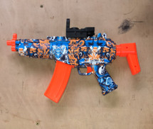 Gel Ball Blaster M8 Fully Automatic with Silencer in Blue