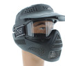 Sports Full Face Mask with Plastic Lens in Black