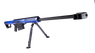 Snow Wolf Barrett M82A1 Spring Sniper Rifle in Blue (SW-024)