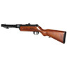 Right side view of the Snow Wolf SW-21 - Bergmann MP 18 Airsoft Rifle in Blue.