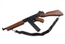 Snow Wolf M1A1 AEG with gun rope in Wood Finish