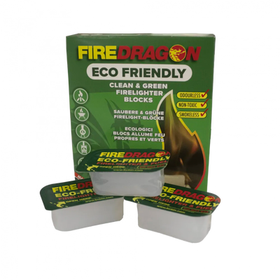 Fire Dragon Eco Friendly large Fire Lighters 6 pack (FIREDRAG-START)