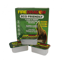 Fire Dragon Eco Friendly large Fire Lighters 12 pack (FIREDRAG-START)