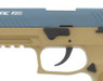 Ceonic P320 Blank Firing 9mm Pistol in Blue and Tan
