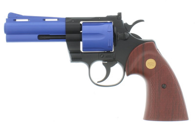 UHC Python .357 Gas Airsoft Revolver 4" in Blue