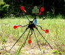 Milbro Single Ferris Wheel Target - 5 Spinning Targets