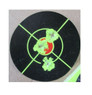 Milbro Adhesive Splatter Targets x 25 Sheets in Fluorescent Yellow
