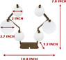 Milbro “star” Plate Hanger Target in White