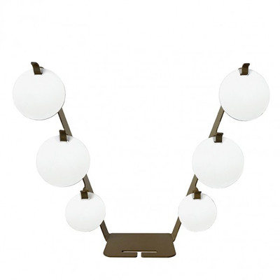 Milbro “STAR” Plate Ladder Hanger Target in White
